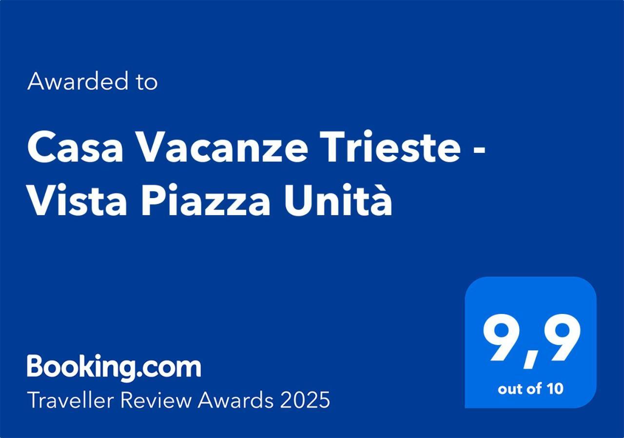 Casa Vacanze Trieste - Vista Piazza Unita מראה חיצוני תמונה